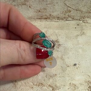 Size 7 Bomb Party Ring- no bag